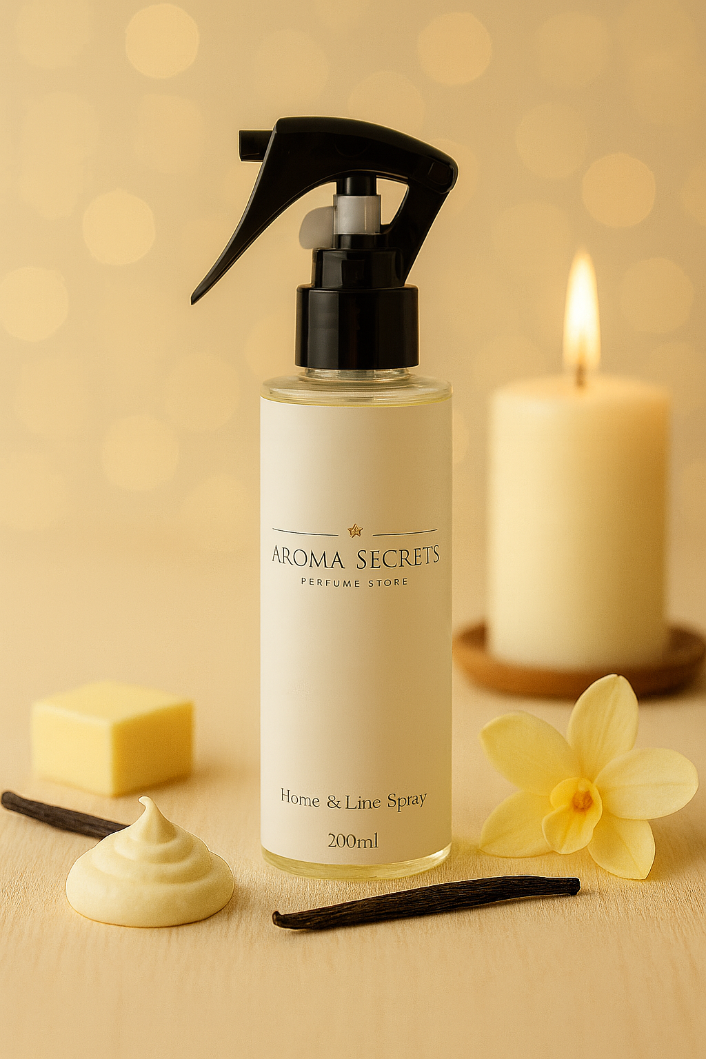 VANILLA CREAM ΑΡΩΜΑΤΙΚΟ ΣΠΡΕΥ ΥΦΑΣΜΑΤΩΝ